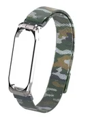 Akcesoria do pulsometrów i zegarków sportowych - Bransoleta Milanese Do Xiaomi Mi Band 3 / Mi Band 4 Magnes - miniaturka - grafika 1