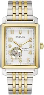Zegarki męskie - Bulova Automatic Watch 98A308, wielokolorowa - miniaturka - grafika 1