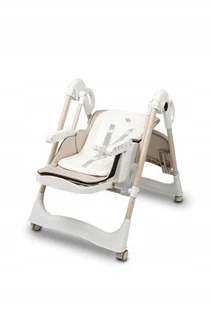 KRZESEŁKO DO KARMIENIA NESTO BEIGE - Krzesełka do karmienia - miniaturka - grafika 1