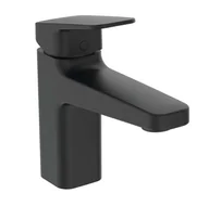 Baterie umywalkowe - Ideal Standard CeraPlan - Bateria umywalkowa z odpływem, BlueStart, jedwabiście czarna BD228XG - miniaturka - grafika 1