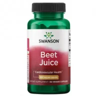 Serce i układ krążenia - Swanson Beet Juice - Sok z buraków suplement diety 60 kaps. - miniaturka - grafika 1