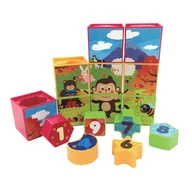 Zabawki kreatywne - Smily Play, układanka Obrazkowa Sorter, 2w1 - miniaturka - grafika 1