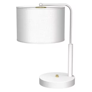 Milagro Lampa gabinetowa ALBION BIEL BAWEŁNA 1xE27 MLP7513 - Lampy stojące - miniaturka - grafika 1