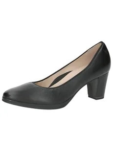 Caprice Damskie czółenka 9-22400-43, Black Nappa, 40,5 EU, Czarna papka, 40.5 EU - Czółenka - miniaturka - grafika 1