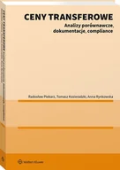 Prawo - Ceny transferowe. Analizy porównawcze, dokumentacje, compliance [PRZEDSPRZEDAŻ] - miniaturka - grafika 1
