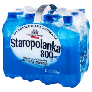Staropolanka WODA NGAZ. 500 ML - Woda - miniaturka - grafika 1
