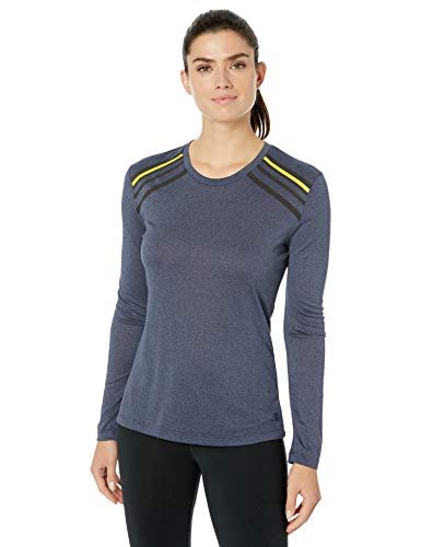 Salomon damska koszulka sportowa z długim rękawem, Comet Classic LS TEE W, poliester, niebieski (nocne niebo), rozmiar XL, LC1153800