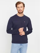 Koszulki męskie - Napapijri Longsleeve Salis NP0A4HN7 Granatowy Regular Fit - miniaturka - grafika 1