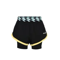 Spodenki damskie - Spodenki krótkie damskie DIADORA L. DOUBLE LAYER SHORTS - miniaturka - grafika 1
