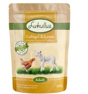 Mokra karma dla psów - Lukullus w saszetkach 6 x 300 g bez zbóż) Drób i jagnięcina | 5% na pierwsze zamówienie | - miniaturka - grafika 1
