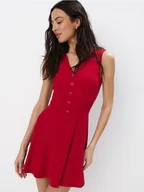 Sukienki - Mohito - Sukienka mini - czerwony - miniaturka - grafika 1