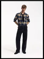 Spodnie męskie - Reserved - Jeansy baggy z efektem sprania - szary - miniaturka - grafika 1