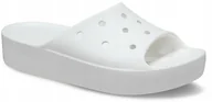 Klapki i japonki damskie - Klapki Damskie Lekkie Buty Crocs Platform 39-40 - miniaturka - grafika 1
