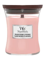 Świece - WoodWick Świeca zapachowa "Pressed Blooms & Patchouli" - 275 g - miniaturka - grafika 1