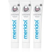Pasty do zębów - Meridol Gum Protection Whitening wybielająca pasta do zębów 3 x 75 ml - miniaturka - grafika 1