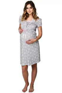 Piżamy ciążowe - Italian Fashion Noelia druk koszula nocna - grafika 1