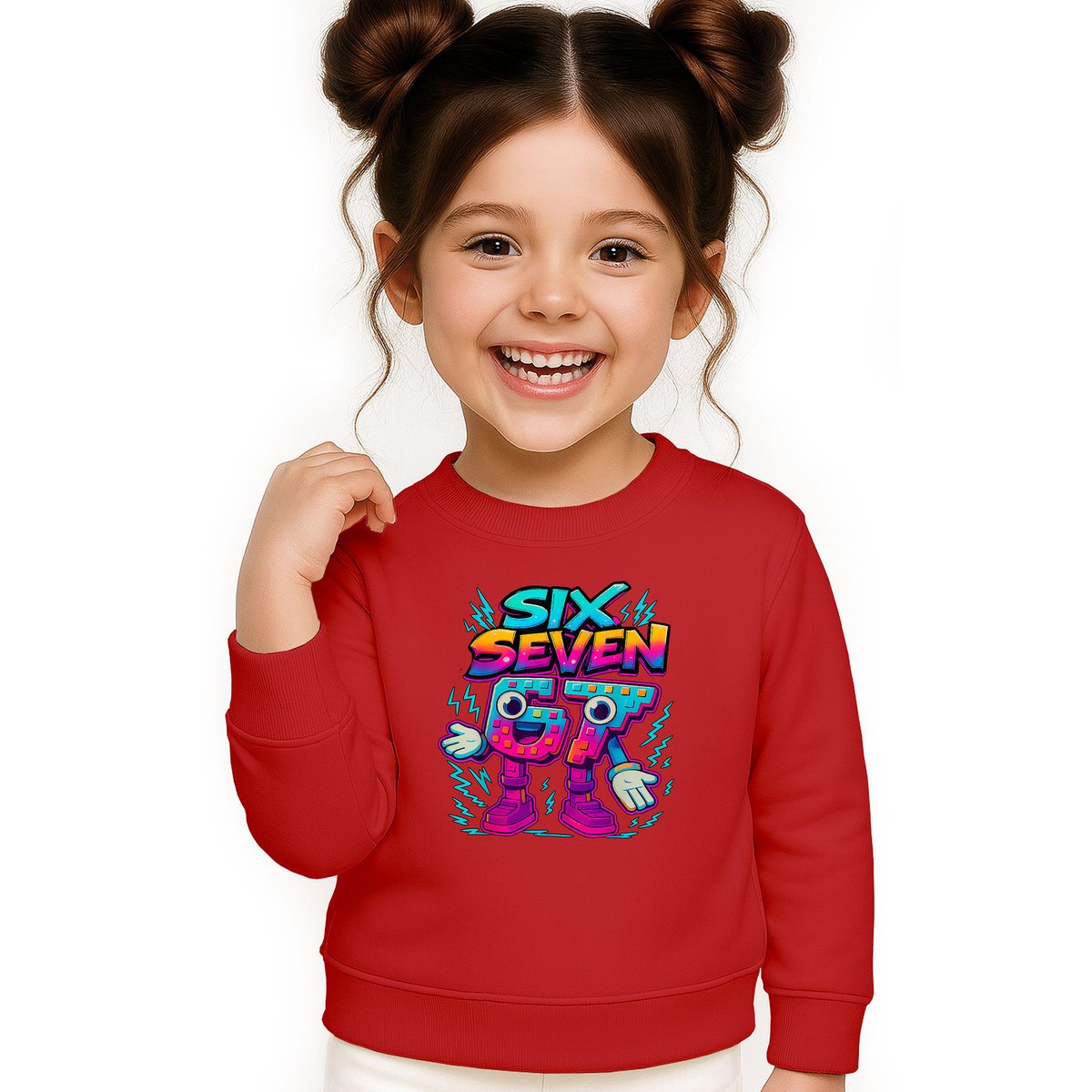 BLUZA DZIECIĘCA 67 SIX SEVEN VIRAL DLA CHŁOPCA DZIEWCZYNKI 110-116