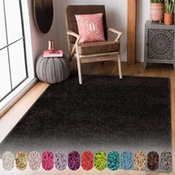 Dywany - Dywan Shaggy na wymiar Barcelona Black 78 80x200 cm - miniaturka - grafika 1