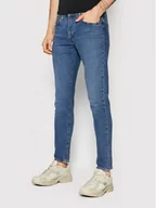 Spodnie męskie - Levi's Jeansy 512 28833-1074 Niebieski Slim Fit - miniaturka - grafika 1