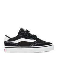 Buty dla dziewczynek - Tenisówki Vans C-BROOKLYN LS V VN000D7XBA2 Czarny - miniaturka - grafika 1