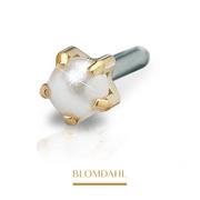 Blomdahl - Kolczyk Tiffany Pearl 4mm 2szt