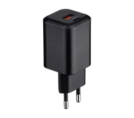 Ładowarki do telefonów - QUALO Nano 45W USB-C QLSNCA4501 Czarny - miniaturka - grafika 1