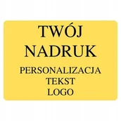 Akcesoria do pakowania - Etykieta Twój Nadruk Żółta 70X50Mm 20 Szt. - miniaturka - grafika 1