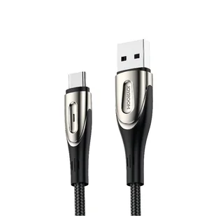 Joyroom Kabel USB do USB-C Sharp S-M411 3A, 2m (czarny) - Kable USB - miniaturka - grafika 2