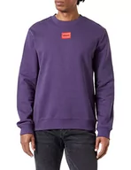 Swetry męskie - HUGO sweter męski, Dark Purple509, M - miniaturka - grafika 1