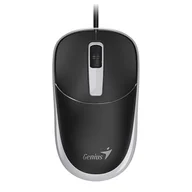 Myszki - Mysz przewodowa, Genius DX-123, czarno-szara, optyczna, 1200DPI, USB-C - miniaturka - grafika 1