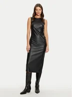 Sukienki - JDY Sukienka z imitacji skóry Soya 15336927 Czarny Slim Fit - miniaturka - grafika 1