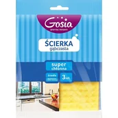Ręczniki papierowe - GOSIA Ścierka gąbczasta 3 sztuki - miniaturka - grafika 1