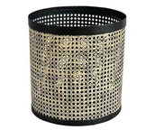 Donice - Belldeco Metalowa Osłonka Na Kwiaty Boho CT205147C0E124 - miniaturka - grafika 1