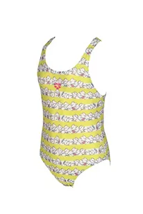 ARENA Dziewczynki i nastolatki Kids Girl's Friends Swim Pro Back jednoczęściowy kostium kąpielowy, Soft Green Multi, 2-3 Lat - Stroje kąpielowe - miniaturka - grafika 1