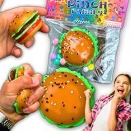 Zabawki sensoryczne - Gniotek antystresowy HAMBURGER sensoryczna zabawka, która zachwyci każdego - miniaturka - grafika 1