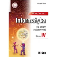 Podręczniki dla szkół podstawowych - Migra Informatyka SP 4 Teraz bajty w.2020 Grażyna Koba - miniaturka - grafika 1