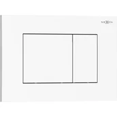 Przyciski spłukujące - Mexen Tex 02 przycisk spłukujący, biały błyszczący - 6102-01 - miniaturka - grafika 1