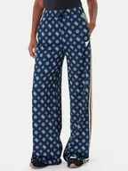Spodnie sportowe damskie - Guess Spodnie dresowe V5YB10 K0282 Granatowy Relaxed Fit - miniaturka - grafika 1