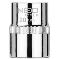 Klucze i nasadki - NEO-TOOLS nasadka sześciokątna, 20mm, 1/2&apos;&apos;, , 08-020 - miniaturka - grafika 1