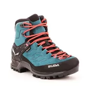 Buty trekkingowe damskie - Buty trekkingowe damskie Salewa MTN Trainer Mid GTX niebieskie 00-0000063459 - miniaturka - grafika 1