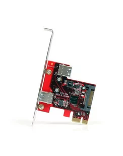 StarTech.com PCIE USB 3 CARD 1 INT & 1 EXT IN - Tunery TV do PC - miniaturka - grafika 1