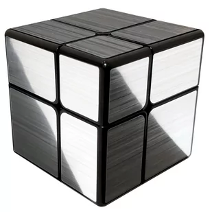 Kostka Logiczna 2x2 Asymetryczna - QiYi Mirror Srebrna - Łamigłówki - miniaturka - grafika 1