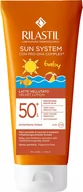 Balsamy i kremy do opalania - Aksamitny balsam do opalania Rilastil Sun system SPF 50+ dla dzieci 200 ml (8050444859605) - miniaturka - grafika 1