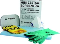 Ręczniki papierowe - Topserw Zestaw startowy MINI, sorbent tylko do oleju absorpcja 1,5 l - miniaturka - grafika 1