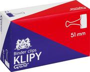 Spinacze i klipsy do papieru - Grand KLIP 51mm (2") 12szt - miniaturka - grafika 1