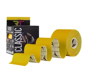 REA Tape Classic taśma kinesiology (żółta) (nowa formuła) - Stawy, mięśnie, kości - miniaturka - grafika 1