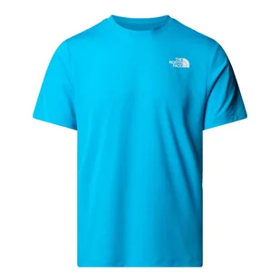 t-shirt sport uomo the north face nf0a894b m 24/7 s/s tee reg d7r1 meriduan blue - Koszulki męskie - miniaturka - grafika 1