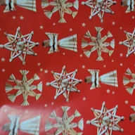 Opakowania i torebki na prezenty - Fastima Papier świąteczny do prezentów 57cmx25m 25m122 - miniaturka - grafika 1