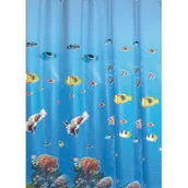 Zasłony prysznicowe - Zasłonka peva sea horse multicolor - miniaturka - grafika 1