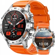 Smartwatch - Smartwatch męski z funkcją rozmów ciśnienie puls polskie menu kardio / dwa paski - JG Smart K52 - miniaturka - grafika 1